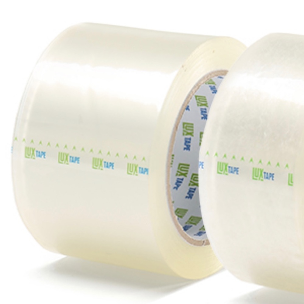 6 Rolls Clear Packing Tape Shipping 2'' x 55yds